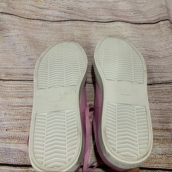 Greats Pink Sneakers Size 9.5 - Picture 8 of 9